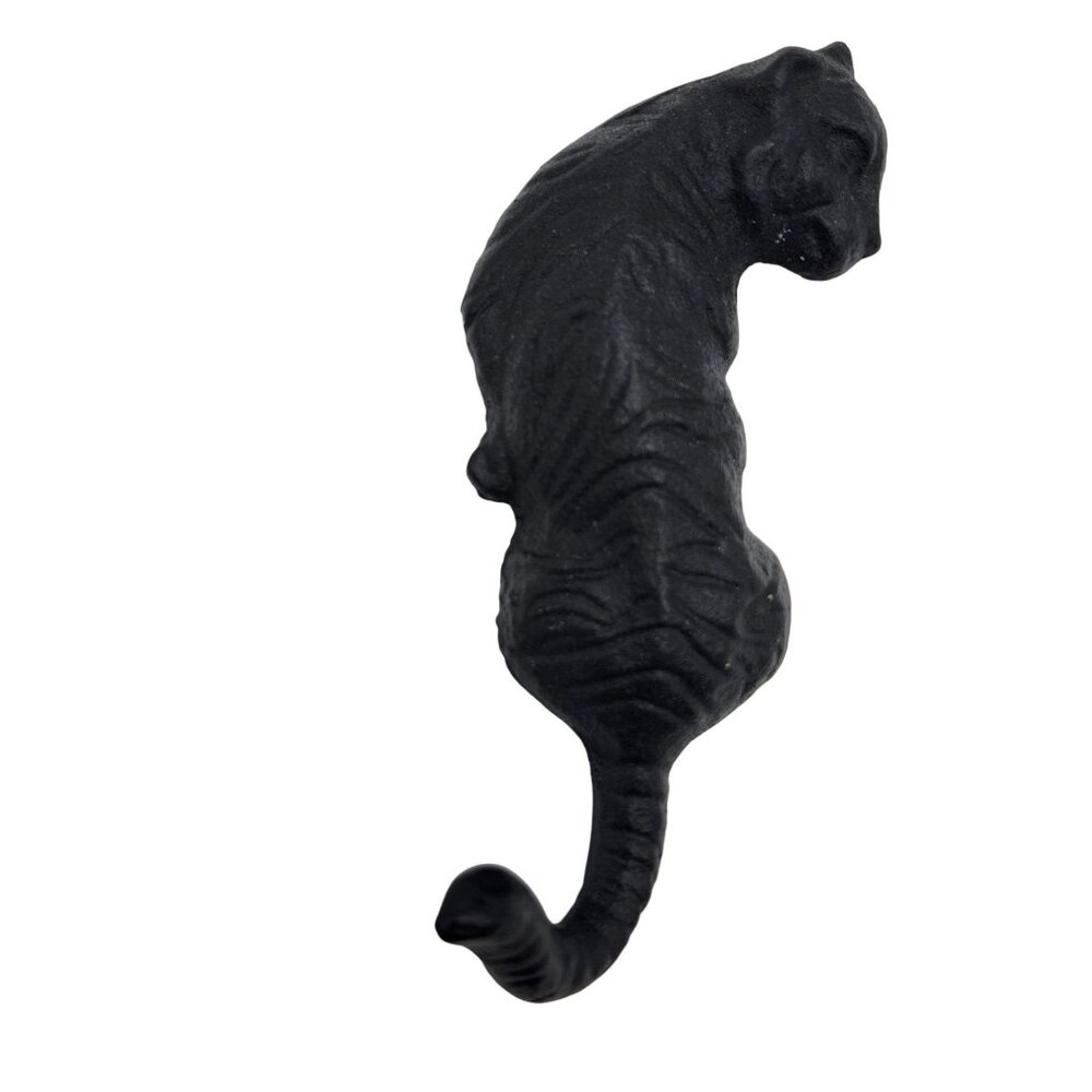 Cast Iron Tiger Jacket Coat Hook Decorative Home Accent Wall-Mount New